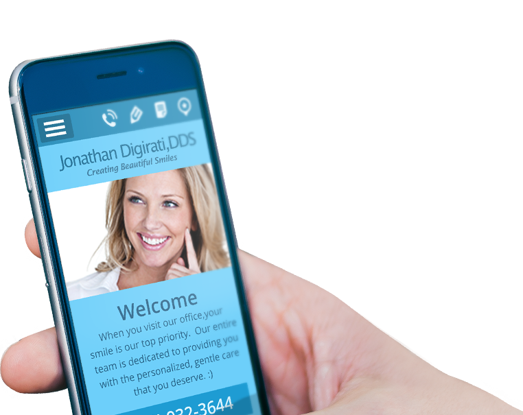 More than ever, websites for dentists are viewed on mobile devices