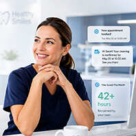 Automated operational dashboard for practice efficiency
