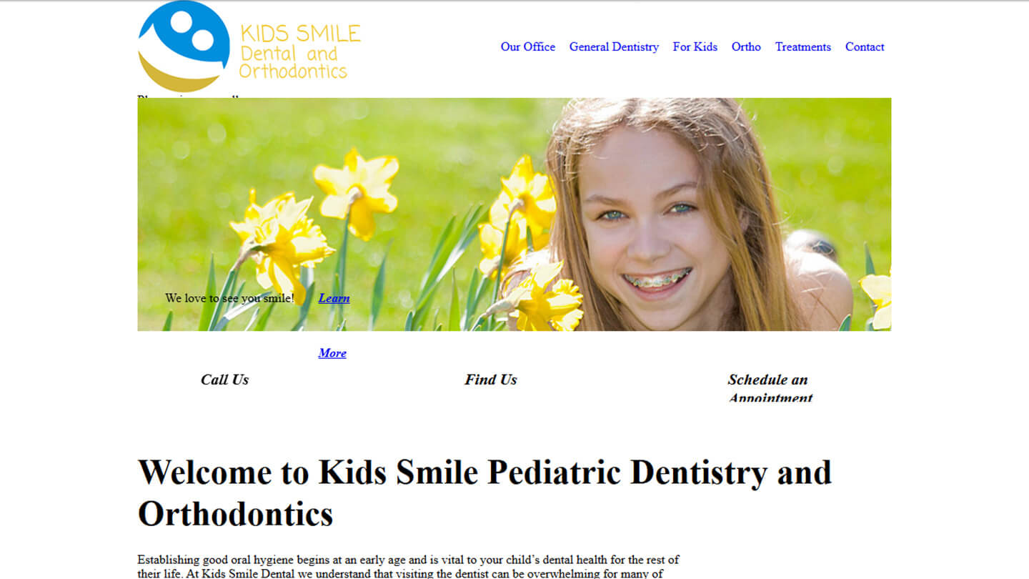 Old Dental Website