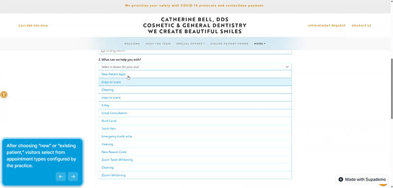 Online Booking Dashboard Preview
